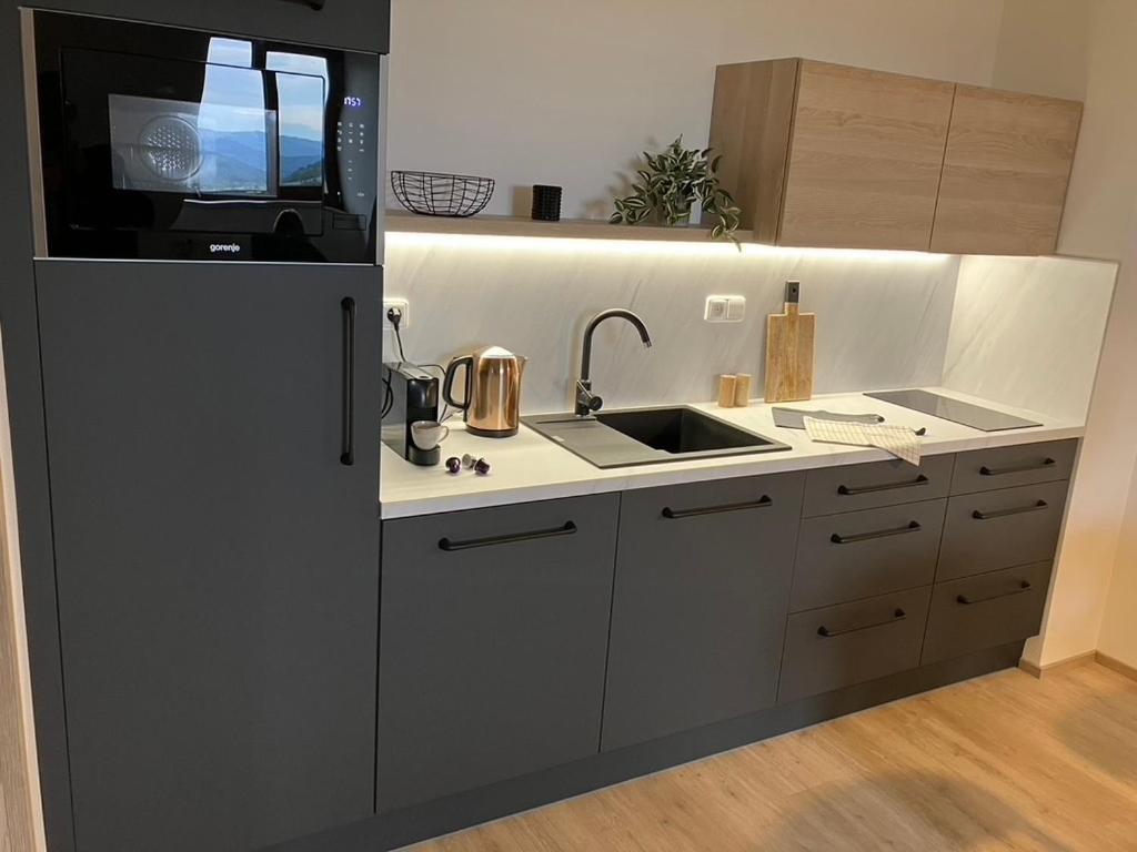 Apartman Nahore Vacov 외부 사진